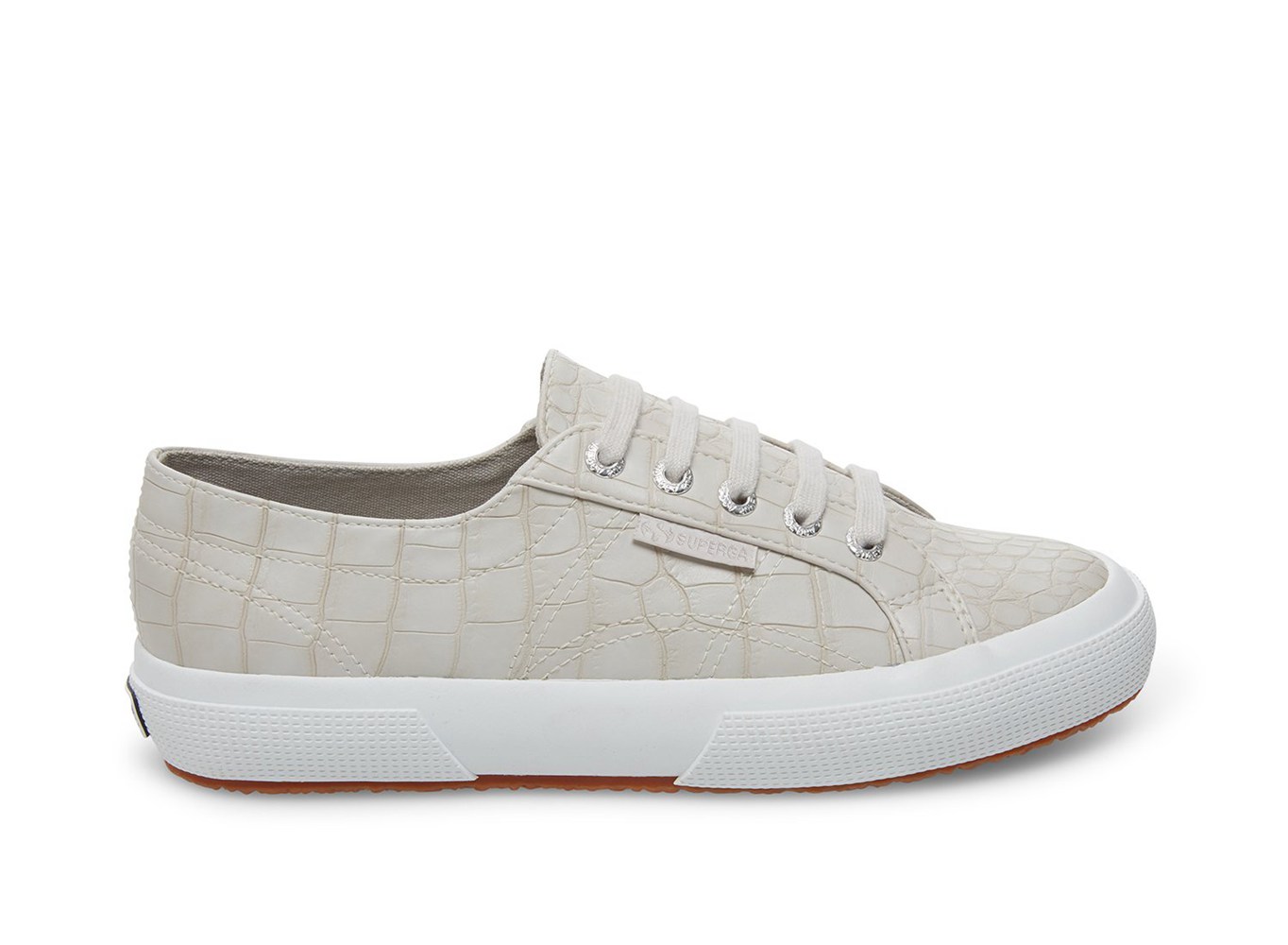 Zapatillas Superga Mujer Gris - 2750 Syntcrocodilew - 073145QGZ